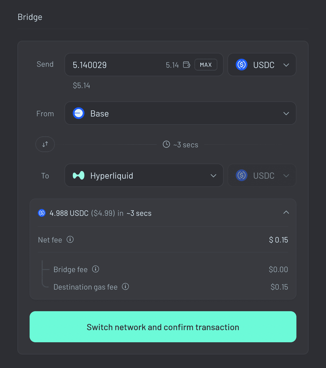 Step 6 Step 6: Review fees and timing.